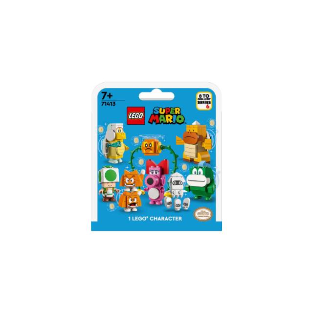LEGO Super Mario, Pachete cu personaje Seria 6, numar piese 52, varsta 7+