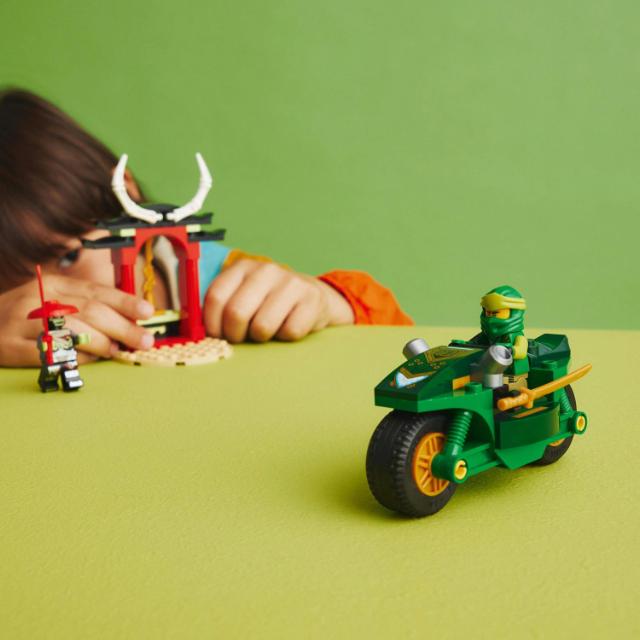 LEGO Ninjago, Motocicleta de strada Ninja a lui Lloyd, numar piese 64, varsta 4+