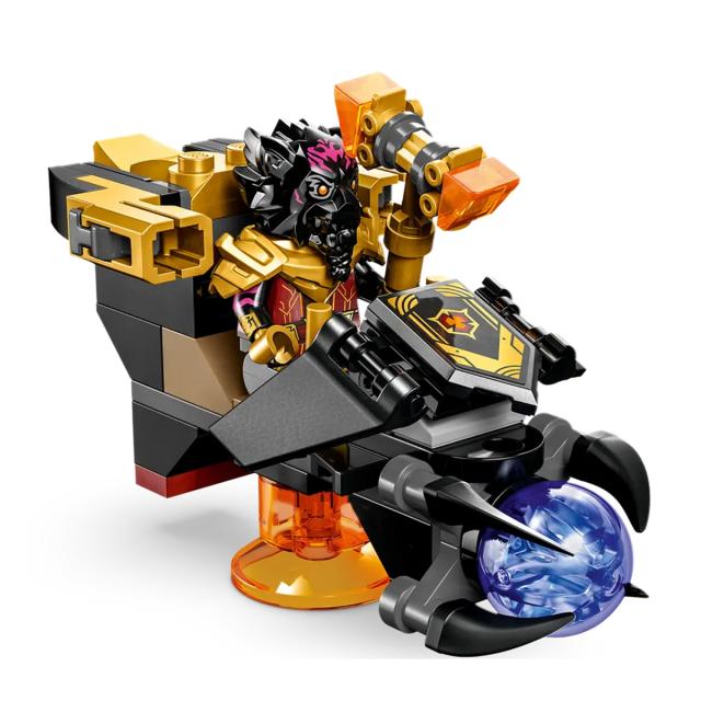 LEGO Ninjago, Dragonul de lava transformator cu val de caldura 71793, 479 piese