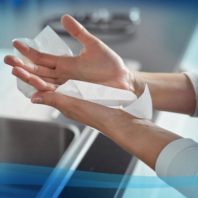 Rezerva prosoape in rola Kimberly-Clark Scott Essential, 1400 portii autocut, 6 role/bax