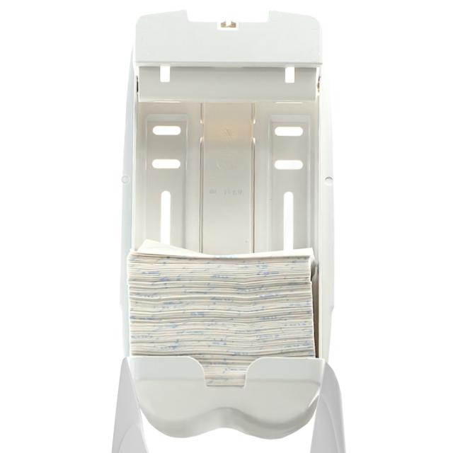 Dispenser Kimberly-Clark Aquarius pentru hartie igienica pliata