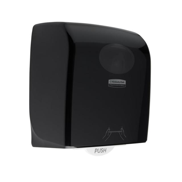 Dispenser KC Aquarius New Compact, negru pentru Scott Max