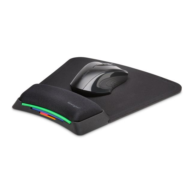 Mouse Pad Kensington SmartFit, cu suport ergonomic pentru incheietura mainii, ajustabil, negru