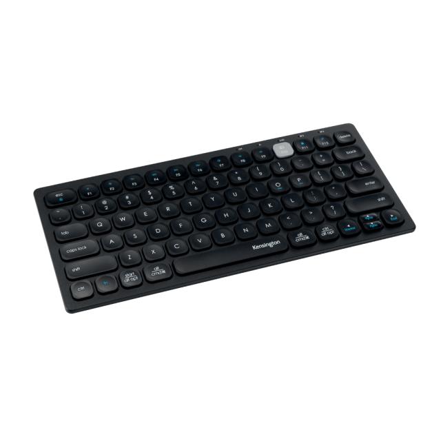 Tastatura Kensington, conexiune multipla, wireless sau bluetooth, indicator de baterie, negru