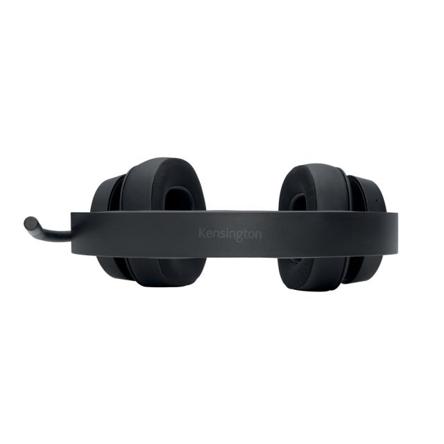 Casti Kensington H3000, reglabile, microfon cu anulare sunet inclus, conexiune Bluetooth, negru
