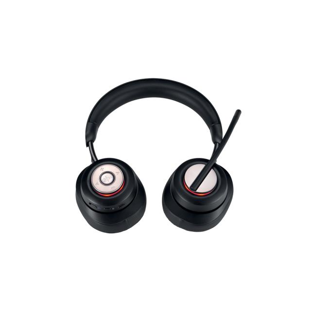 Casti Kensington H3000, reglabile, microfon cu anulare sunet inclus, conexiune Bluetooth, negru