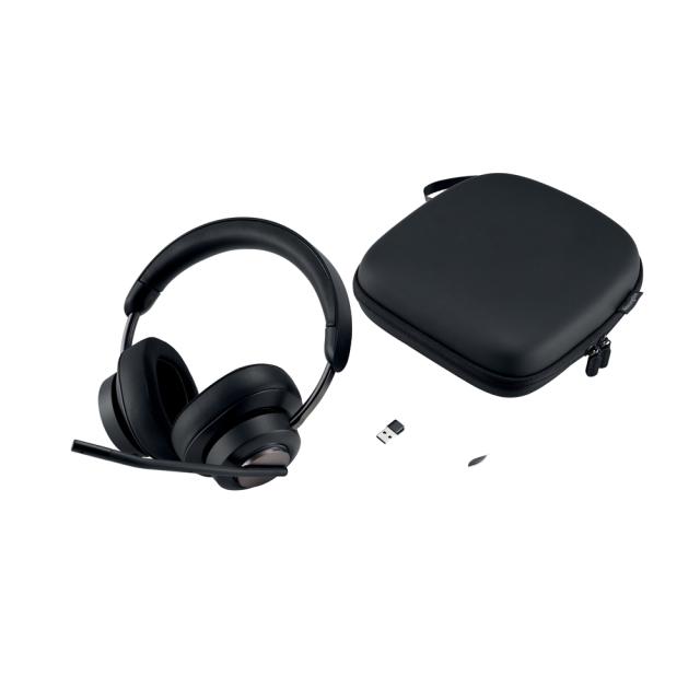 Casti Kensington H3000, reglabile, microfon cu anulare sunet inclus, conexiune Bluetooth, negru