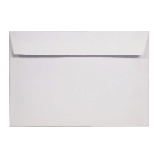Plic C6, 114 x 162 mm, alb, banda silicon, 80 g/mp, 1000 bucati/cutie