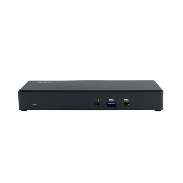 Docking Station Kensington SD4781P EQ, material partial reciclat, conexiune duala USB-C & USB-A, 100W, negru