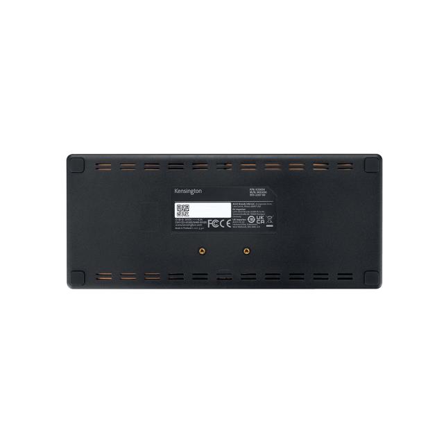 Docking Station Kensington SD4781P EQ, material partial reciclat, conexiune duala USB-C & USB-A, 100W, negru