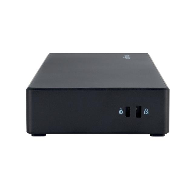 Docking Station Kensington SD4781P EQ, material partial reciclat, conexiune duala USB-C & USB-A, 100W, negru