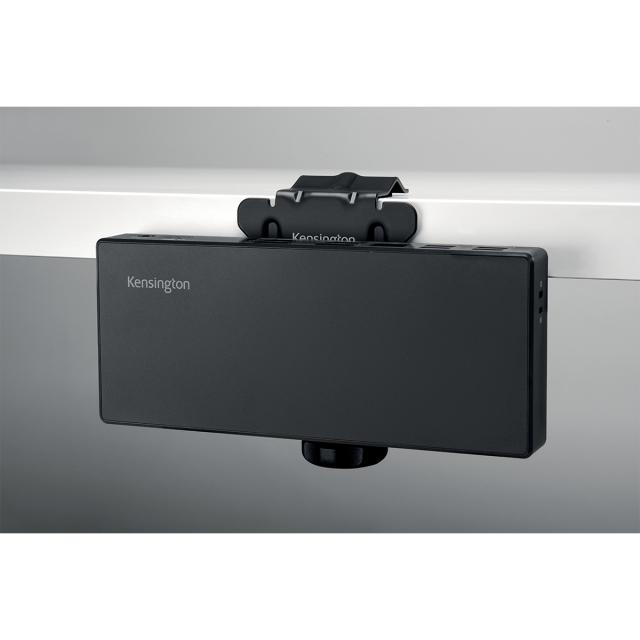 Docking Station Kensington SD4781P EQ, material partial reciclat, conexiune duala USB-C & USB-A, 100W, negru