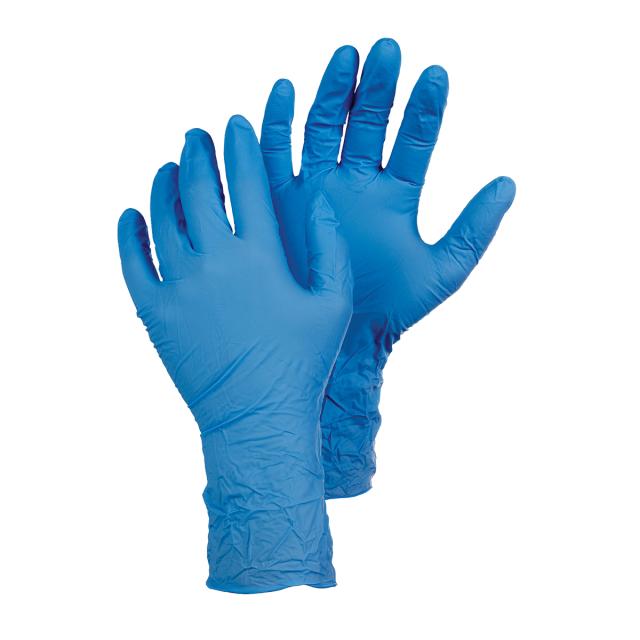 Manusi nitril, Tegera 84501, unica folosinta, 100 bucati/cutie, marimea 7