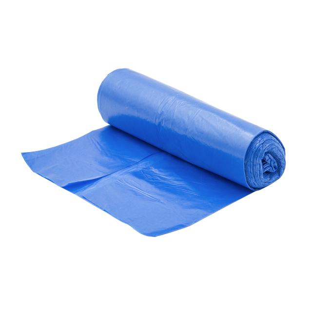 Saci menaj LDPE, albastru, 120L, 70x110 cm, 10 bucati/rola