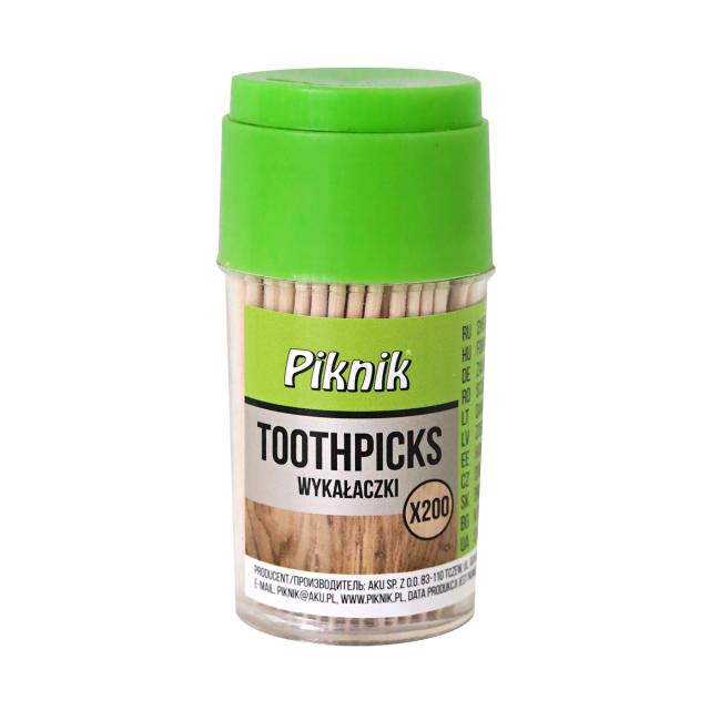 Scobitori Piknik, tub, 200 bucati