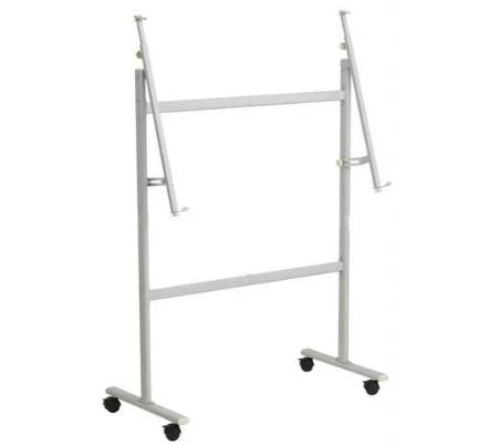 Stand metalic mobil pentru tabla magnetica, 90x120 pana la 120x300