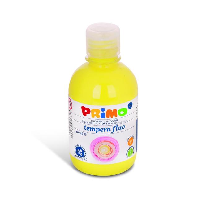 Tempera fluorescenta Morocolor Primo 300 ml galben