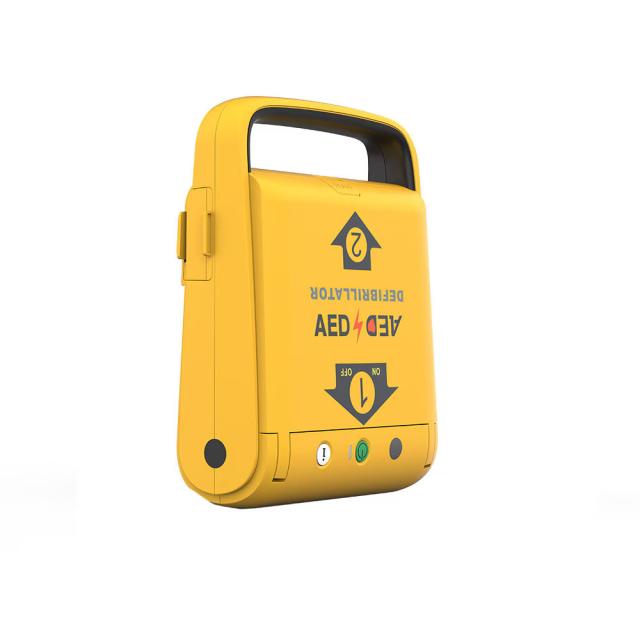 Defibrilator extern semi-automat AMOUL i5, AED, geanta transport inclusa, galben