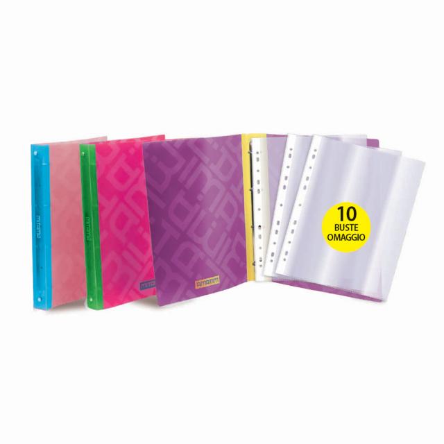 Mapa prezentare Mitama, 4 inele, 2.5 cm, 10 file de protectie