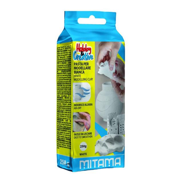 Pasta modelatoare Mitama, 250 g, alb