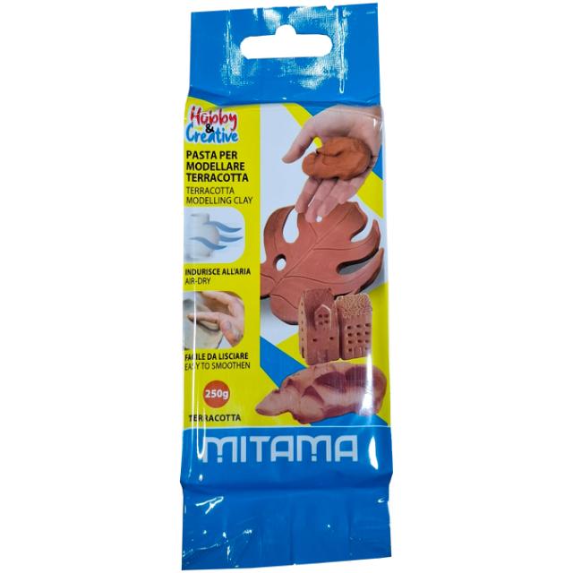 Pasta modelatoare Mitama, 250 g, teracota
