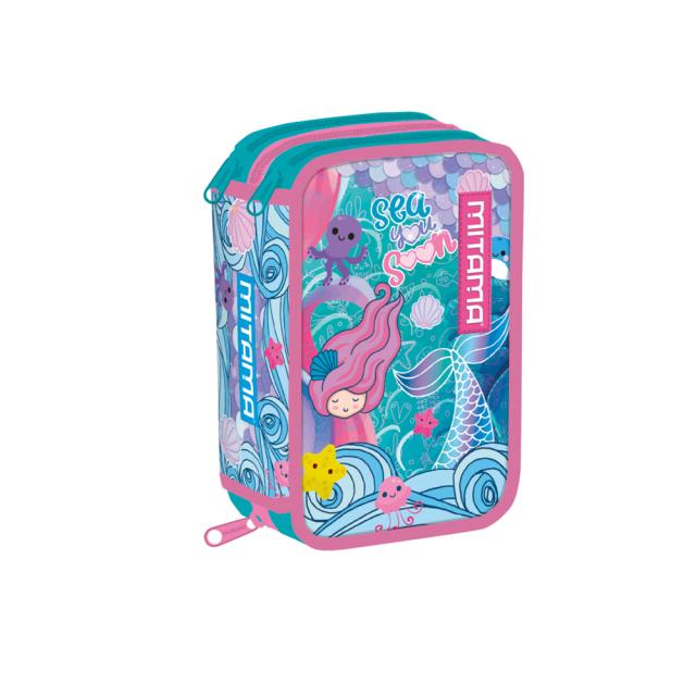 Penar Mitama, 3 compartimente, design marin, 14.5 x 7.4 x 20 cm