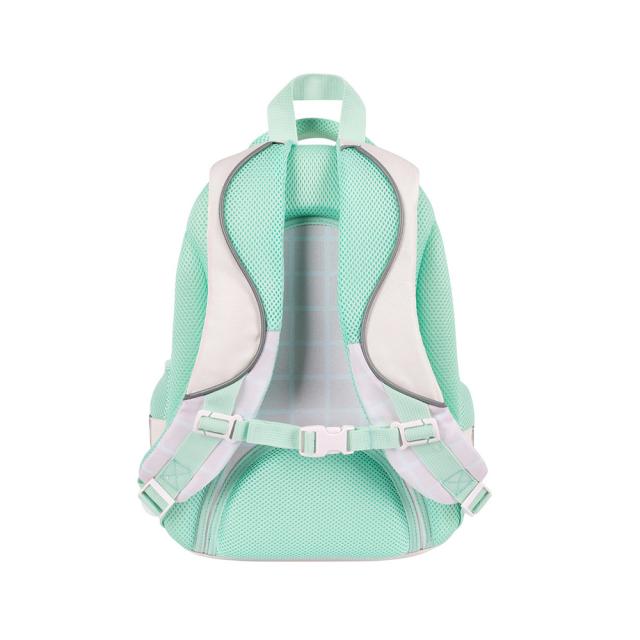 Ghiozdan Majewski Pusheen Roz, BP58, 4 compartimente, 40x28x18 cm, capacitate 22L