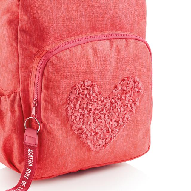 Ghiozdan Agatha Ruiz de la Prada, 2 compartiment, Cuore