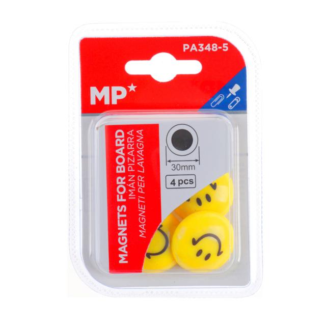 Magneti tabla Main Paper, 30mm design smiley face