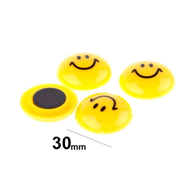Magneti tabla Main Paper, 30mm design smiley face