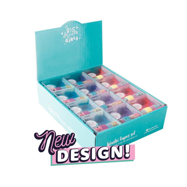Set benzi adezive decorative Main Paper, cu dispenser