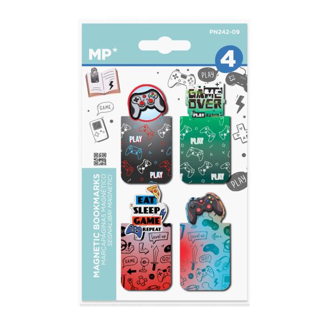 Semn de carte magnetic Main Paper, design videogames