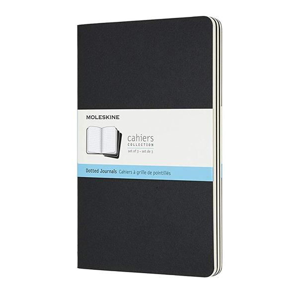 Agenda Moleskine QP319 Large Cahier Dot Journals, 20.8 x 13.2 cm, punctata, 80 file