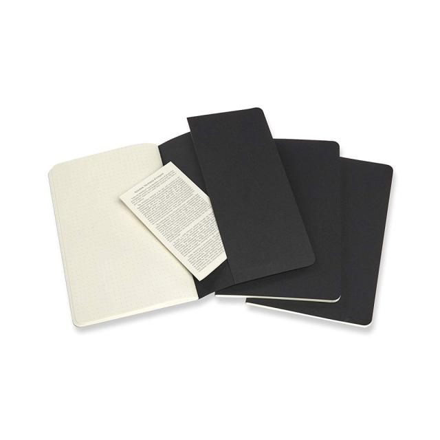 Agenda Moleskine QP319 Large Cahier Dot Journals, 20.8 x 13.2 cm, punctata, 80 file