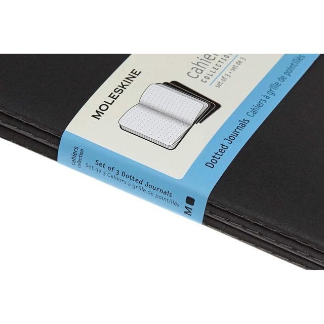 Agenda Moleskine QP319 Large Cahier Dot Journals, 20.8 x 13.2 cm, punctata, 80 file