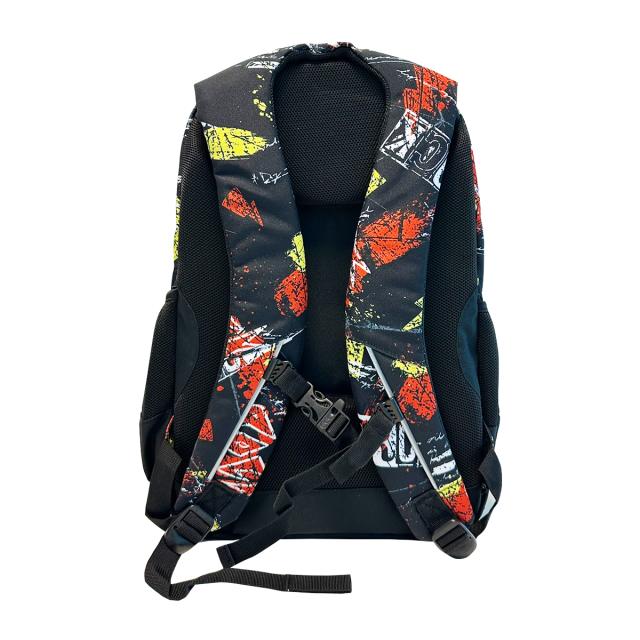 Ghiozdan Next Level, 2 in 1, colectia 4EverRock, 3 compartimente, 48x33x23 cm