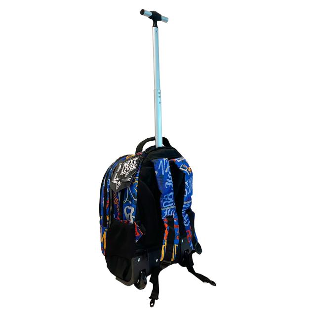 Troller Next Level, 2 in 1, albastru, 48x33x19 cm