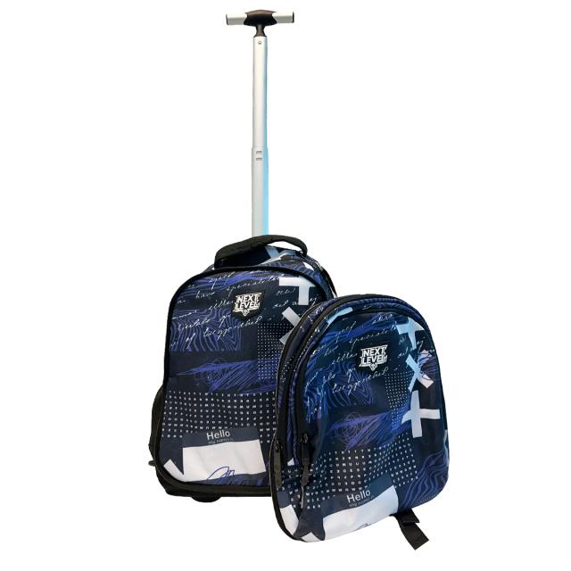 Troller Next Level, 2 in 1, colectia Hello, 48x33x19 cm