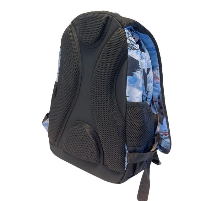 Ghiozdan Next Level, 2 compartimente, tematica fotbal, 48x33x20 cm