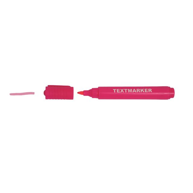Textmarker, corp rotund, varf 1-5 mm, roz