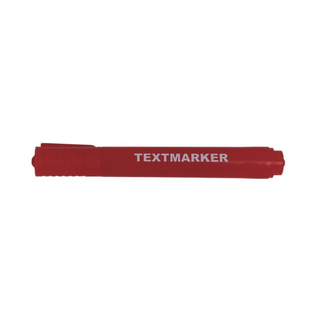 Textmarker, corp rotund, varf 1-5 mm, rosu
