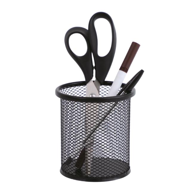 Suport instrumente de scris, mesh, neechipat, metal, negru