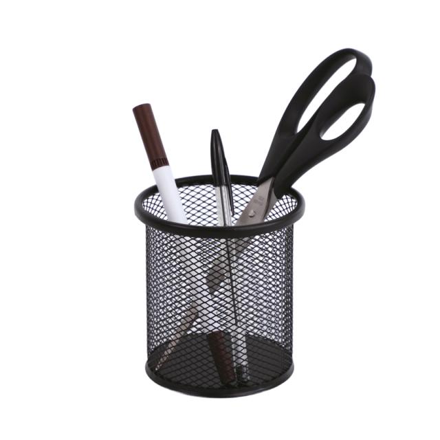 Suport instrumente de scris, mesh, neechipat, metal, negru