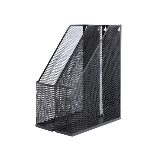 Suport pentru documente mesh, metal, negru