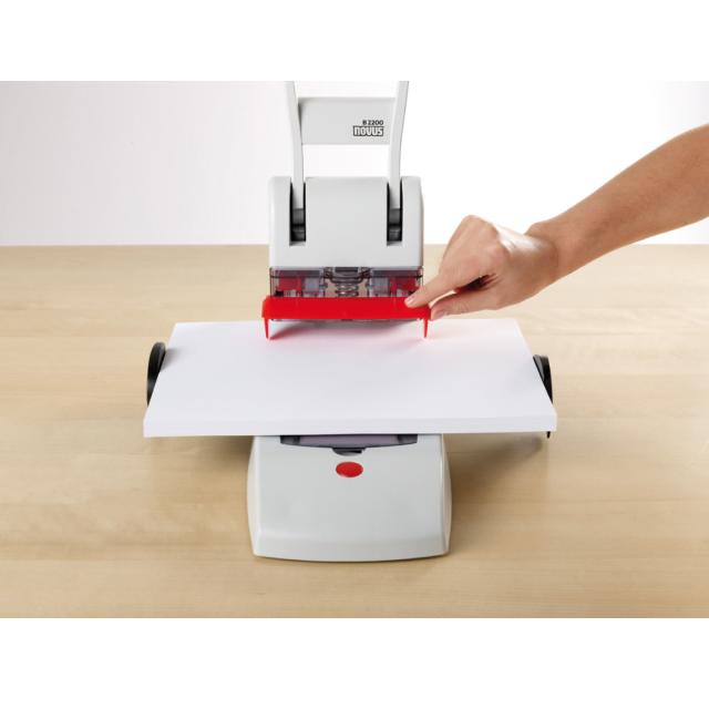 Perforator Novus B2200, 200 coli, gri