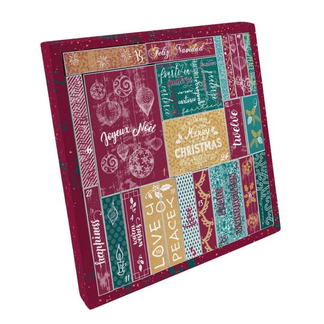 Set Calendar Online Advent, cu instrumente de scris si accesorii