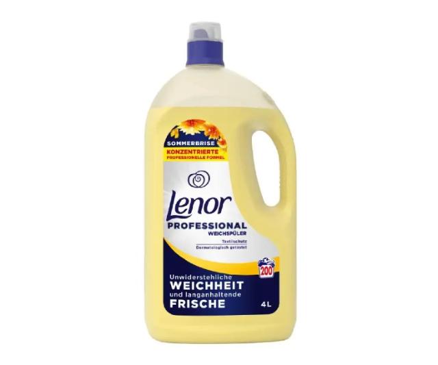 Balsam de rufe Lenor Summer Breeze, 4 l