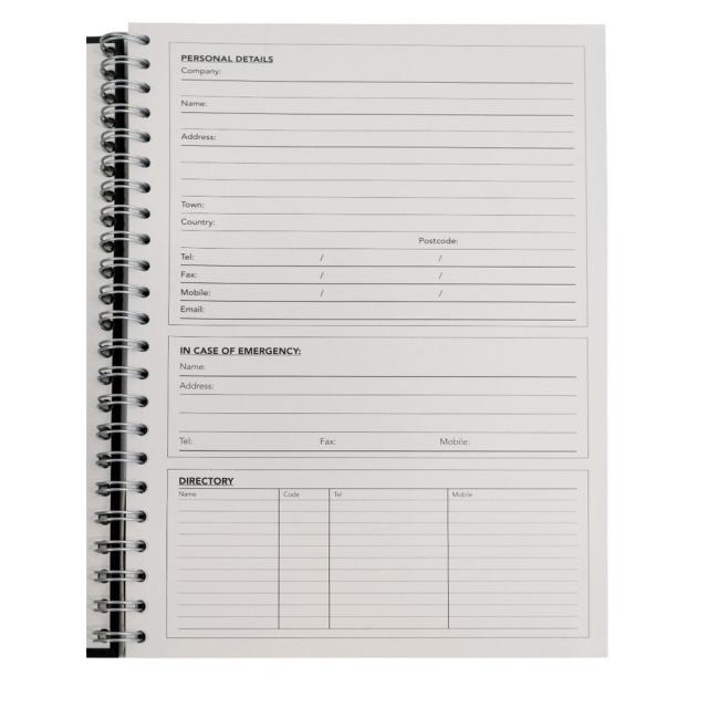 Caiet cu spirala Pukka Pad A5, 160 pagini, dictando, microperforatii