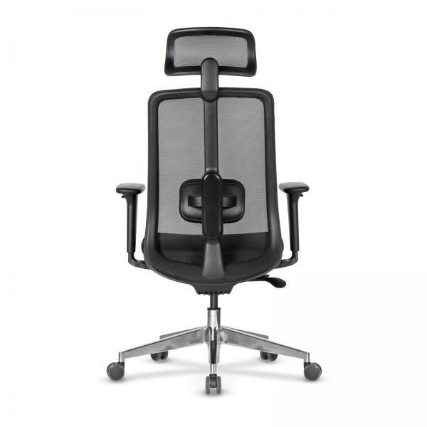 Scaun ergonomic Kronsit ENZO, suport lombar, reglabil, negru