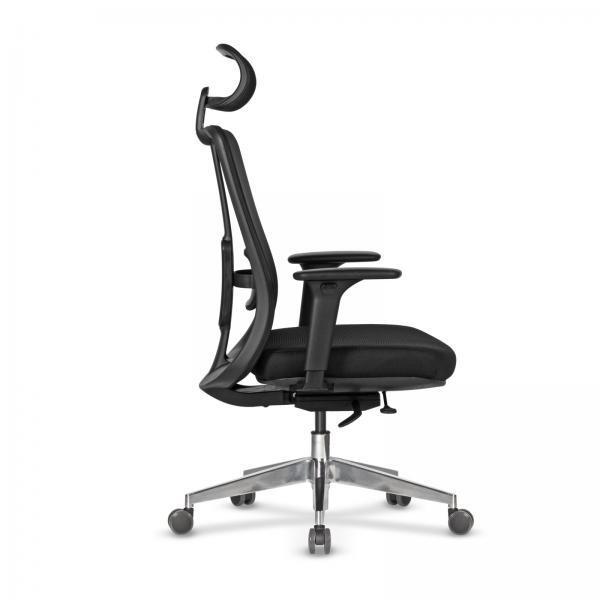 Scaun ergonomic Kronsit ENZO, suport lombar, reglabil, negru